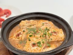 客家煎酿豆腐煲-山泉公馆酒家(珠江新城店)