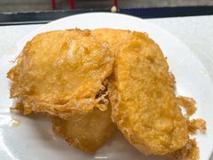 鸡蛋炸馒头片-大槐树烤肉馆