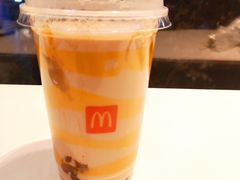 红豆双皮奶风味珍珠奶茶-麦当劳(杭州庆春路店)