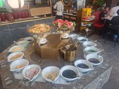 自助调料区-捞神煲汤火锅(湖滨商业街店)