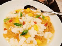 芙蓉蛋白扒腐皮-港丽餐厅(高德置地店)