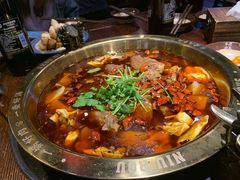 受气牛肉微辣锅小锅-受气牛肉·耙牛肉火锅(水晶郦城店)