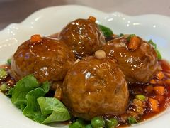 红烧狮子头-功德林素菜饭庄(前门店)