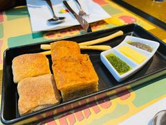 餐前面包蒜黄油-安妮意大利餐厅(国贸店)