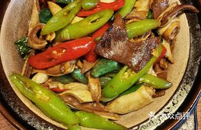 Pickled Garlic Stir-fried Offal