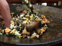 铁板蟹子炒饭-春熙台韩国料理·章鱼肥牛(西丽店)