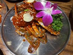 -明洞阿姨·韩式酱蟹烤肉·创意料理(三元桥店)