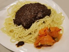 炸酱干挑面-民间老鸡汤面馆(中山北路店)