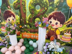 -孩提·一站式宝宝宴布置·儿童生日派对策划·小丑表演(北京店)