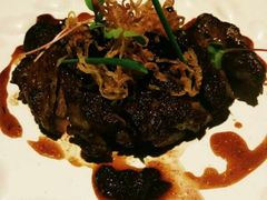 牛西冷配红酒小洋葱京葱丝及羊肚-AZUL by FUEL蓝色·法式酒馆(琶醍店)