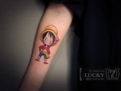 -幸运7纹身刺青Lucky7tattoo