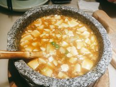 石锅鸡汤豆腐-绿茶餐厅(西单老佛爷店)