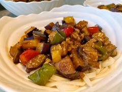 茄子肉丁拌面-文三里屯面馆(三里屯店)