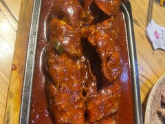 红烧明太鱼-金达莱冷面百年石锅饭(宾馆胡同店)