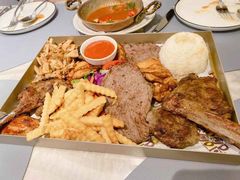 宫廷烤肉拼盘-伊斯坦布尔土耳其清真咖啡餐厅