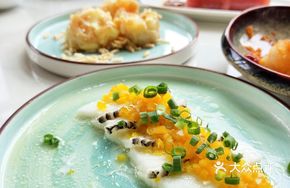 Golden Sauce Steamed Cod