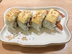 炙烤芝士炸虾卷-团子君寿司·茶