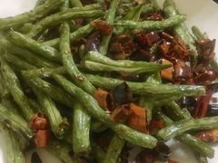 干煸豆角-清真宏玉祥黄门脸餐厅(华荫东里店)
