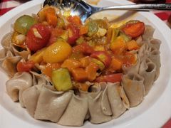 五种番茄浇汁莜面-西贝(深圳卓悦汇店)
