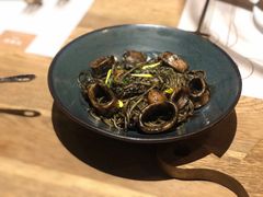 大虾威尼斯墨鱼面-张爱施法式西餐厅(汉街店)