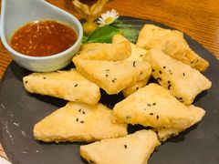 泰式芝麻煎豆腐-甜阿姨·天台花园私房菜(万松园店)
