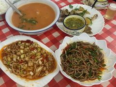 韭菜腰丝-洪霞餐馆