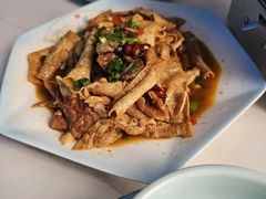 小炒豆浆皮-黄牛肉馆·皖南土菜