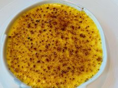 塔希提香草焦糖布丁-青苹果冰霜-福楼法餐厅FLO