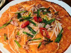 泡菜饼-神仙雪浓汤(明洞店)
