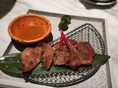 铁板5A和牛薄烧-月下料理(楷林IFC店)