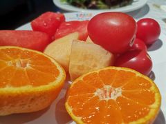 水果&nbsp;·&nbsp;点心-领鲜活海鲜榴莲自助火锅(东门店)