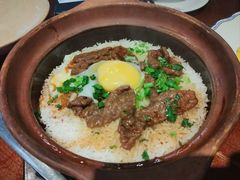 窝蛋牛肉煲仔饭-丁海记粤式大排档(春熙店)
