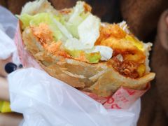 -小红车炸蛋葱油饼