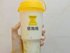 青葡萄猕猴桃酸奶-一鸣真鲜奶吧(余杭东莲店)