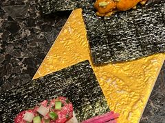 海胆生牛肉手卷-老乾杯和牛烧肉(王府中环店)
