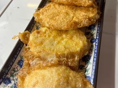 鸡蛋炸馒头片-大槐树烤肉馆