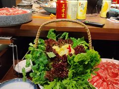 蔬菜拼盘-快乐小羊·内蒙牛羊肉火锅(流花中心店)