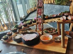 自助取餐区-万福·和牛炭火烧肉店(苏州中心店)