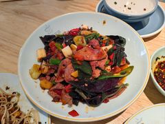 血皮菜炒猪肝-冯记豆花店(健翔桥店)