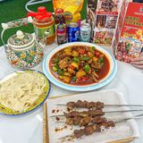 ‼️在广州，第一次吃新疆大盘鸡没想到是这样…………