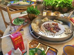 -陈叉子钢盆烤肉(中原万达店)