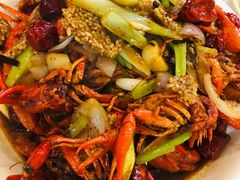 干煸龙虾大虾-香满锅老北京羊蝎子火锅·家常菜(新街口店)