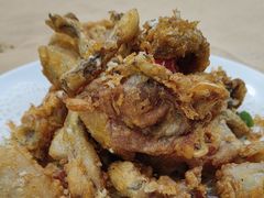 椒盐牛蛙-众源美食(光复阁店)