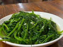 清炒豌豆尖-九九牛肉馆(南山路店)