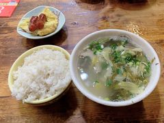 标配酸菜猪杂汤饭-陈记汤饭(水巷口店)