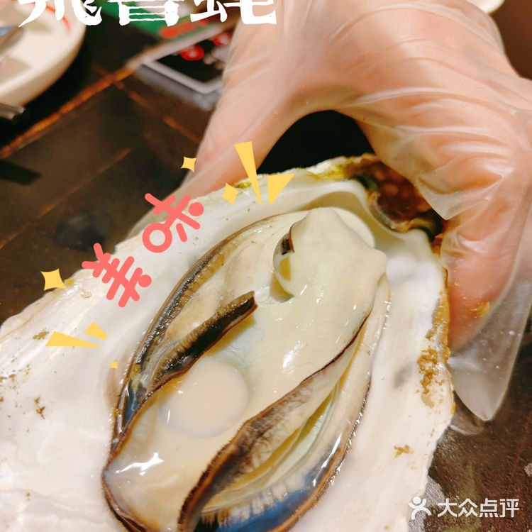 快来和手掌那么大的生蚝合照！