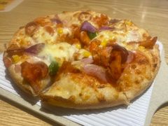 新奥尔良烤鸡肉拼香辣至尊比萨-尊宝比萨(布吉龙岭山庄店)