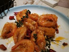 鲜花椒爆黄金虾-巡味顺德菜(龙华壹方城店)