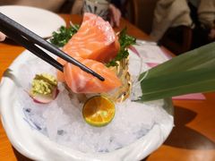 三文鱼刺身-有喜屋·烧鸟·居酒屋(三钢里店)