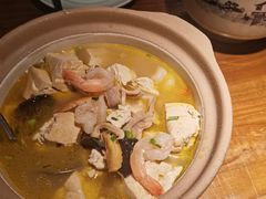 淮南八公山黑豆腐煲三鲜-刀板香·安徽菜(望江东路店)